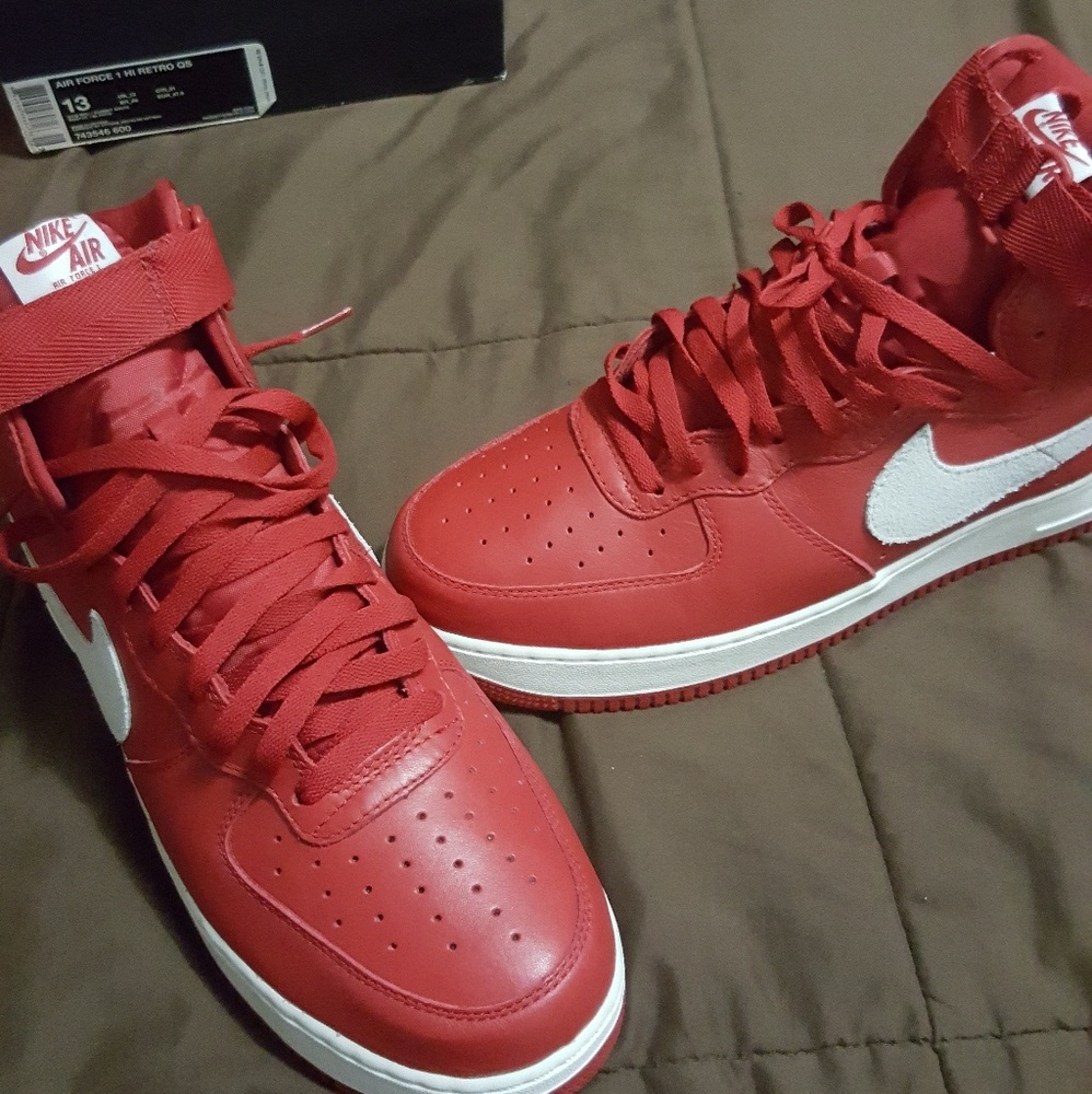 ((RARE HEAT)) NIKE AF1 " NAI'KEI " HI